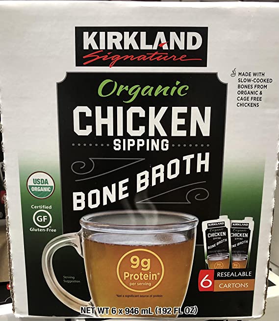 Kirkland Signature Organic Chicken Bone Broth. The Best Kirkland Signature Organic Chicken Bone Broth