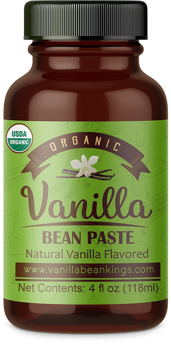 Organic Vanilla Bean Paste for Baking and Cooking