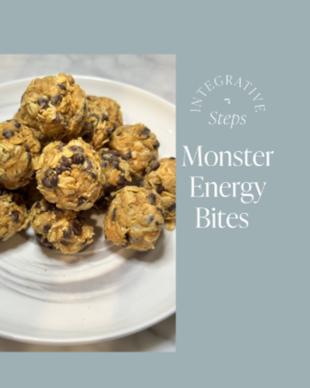 monster energy bites monster cookie energy balls