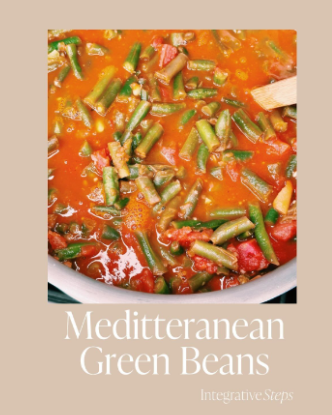mediterranean green beans and tomatoes